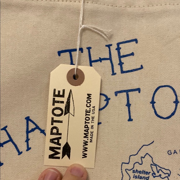 The Hamptons Canvas Tote Bag - Picture 2 of 3